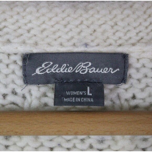 Eddie Bauer Wool Blend Knitted Top size L - Picture 6 of 7